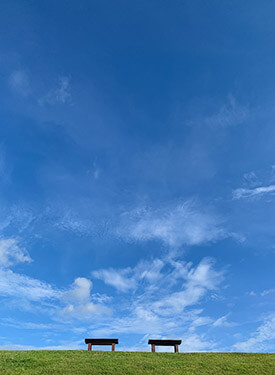 blue sky